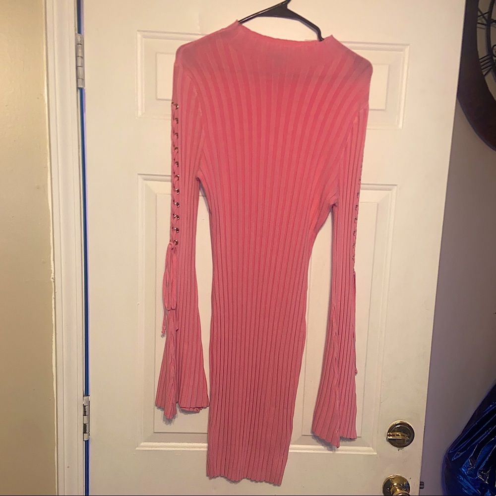 bodycon pink dress ( OFFERS ARE ACCEPTED )